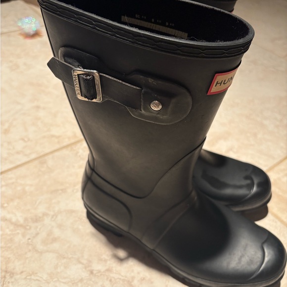 Hunter Women's Short Rubber Rain Boots, Size 8 - Picture 5 of 5